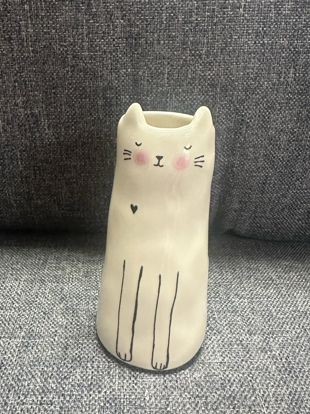 Natural Life Cutest Little Bud Vase - Cat